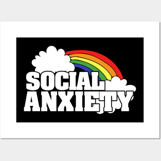 Social Anxiety Posters and Art